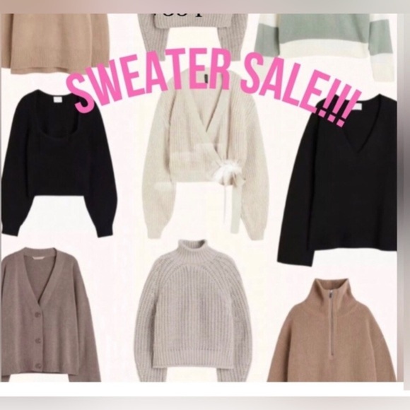 Sweater show listing -Join for great discount on Sweaters! Like this listing! - Picture 1 of 3